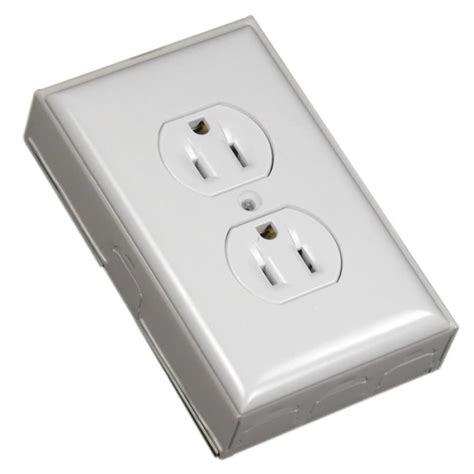 thin metal electrical box|thin electrical outlet box.